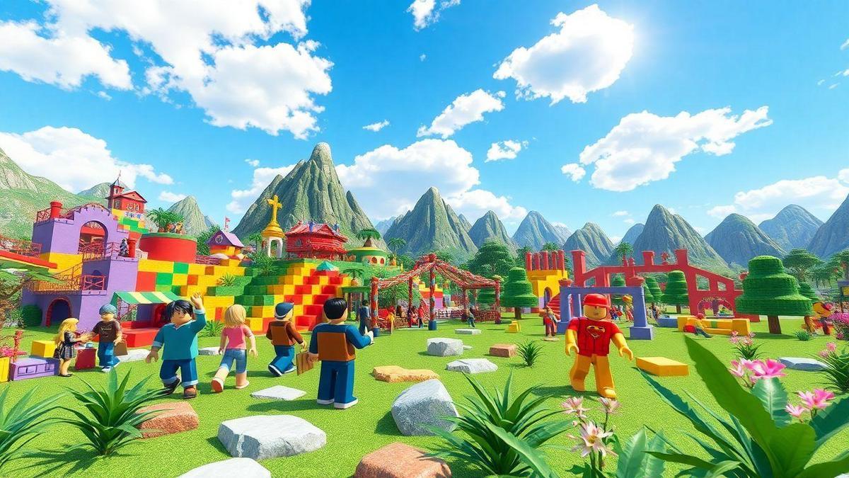 Experiência de Jogo no Roblox Clássico
